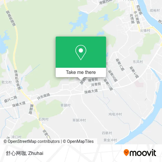 舒心网咖 map