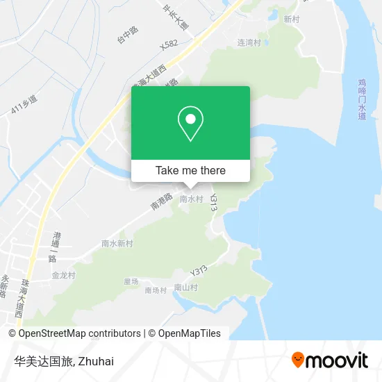 华美达国旅 map