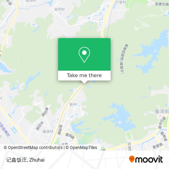 记鑫饭庄 map