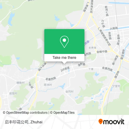 启丰印花公司 map