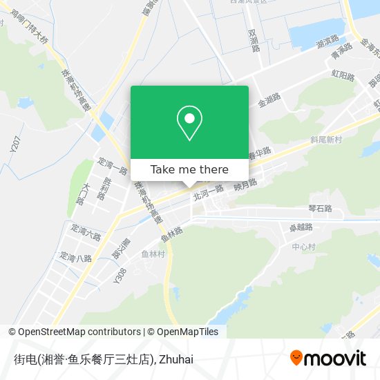 街电(湘誉·鱼乐餐厅三灶店) map