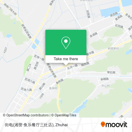 街电(湘誉·鱼乐餐厅三灶店) map