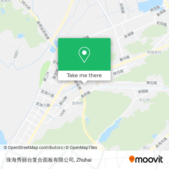 珠海秀丽台复合面板有限公司 map