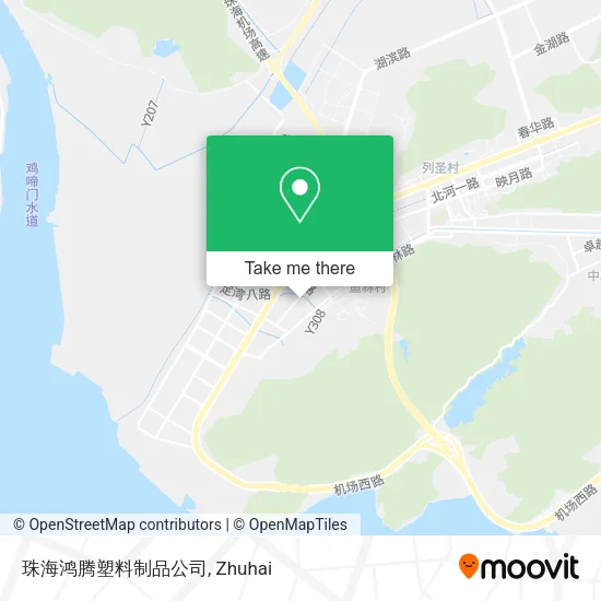 珠海鸿腾塑料制品公司 map