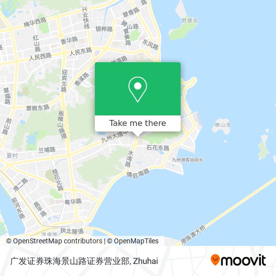 广发证券珠海景山路证券营业部 map