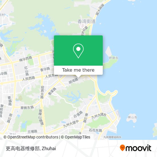 更高电器维修部 map