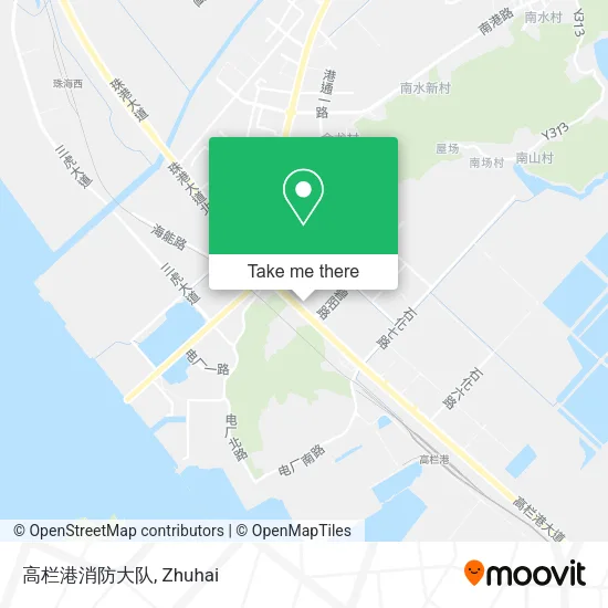 高栏港消防大队 map
