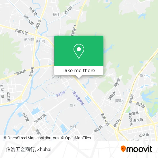 信浩五金商行 map
