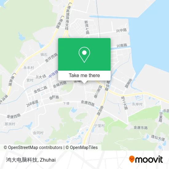 鸿大电脑科技 map