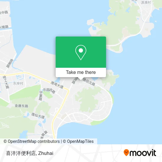 喜洋洋便利店 map