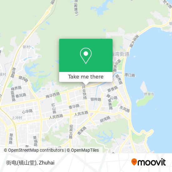 街电(镜山堂) map
