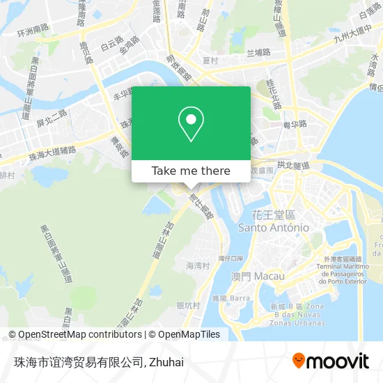 珠海市谊湾贸易有限公司 map