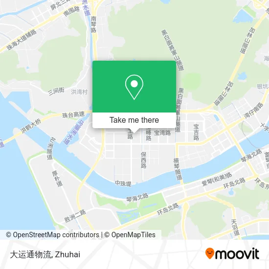 大运通物流 map