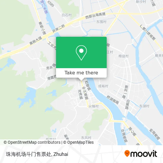 珠海机场斗门售票处 map