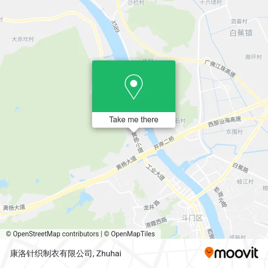 康洛针织制衣有限公司 map