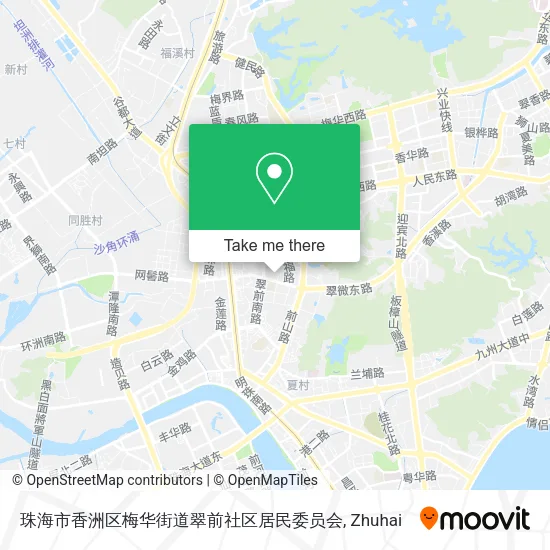 珠海市香洲区梅华街道翠前社区居民委员会 map