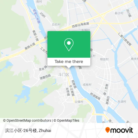 滨江小区-26号楼 map