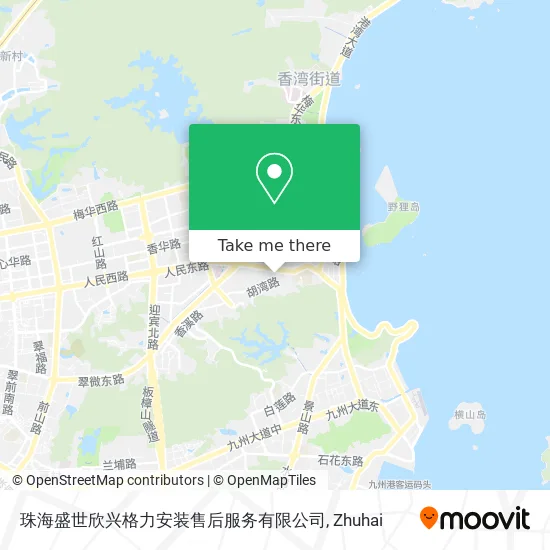 珠海盛世欣兴格力安装售后服务有限公司 map