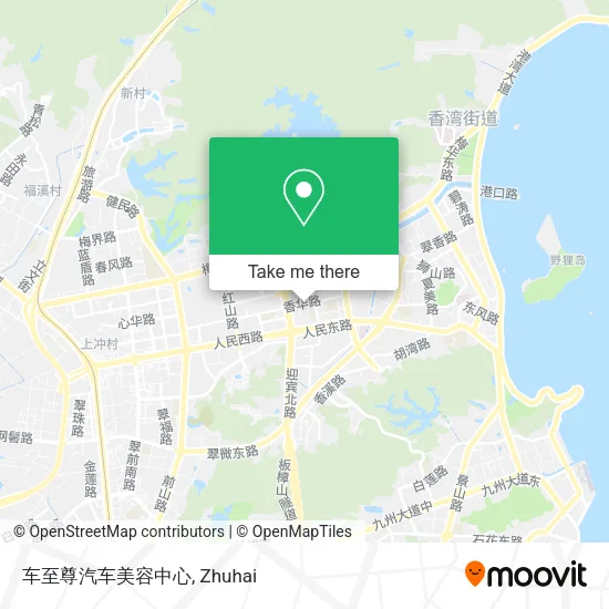 车至尊汽车美容中心 map