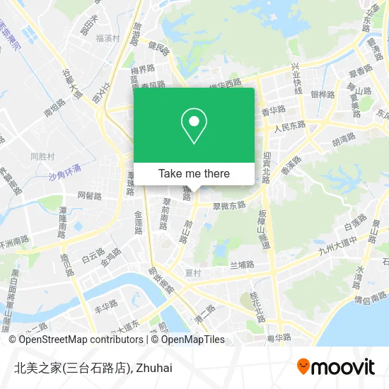 北美之家(三台石路店) map