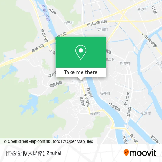 恒畅通讯(人民路) map
