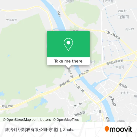康洛针织制衣有限公司-东北门 map