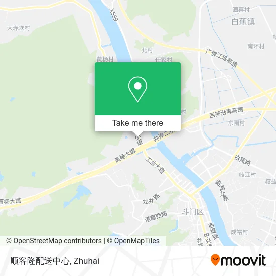 顺客隆配送中心 map