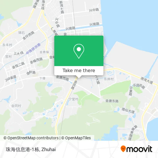 珠海信息港-1栋 map