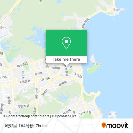 城郊里-164号楼 map