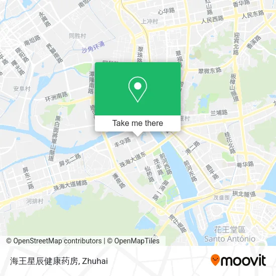 海王星辰健康药房 map