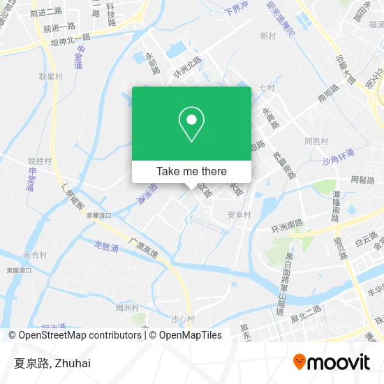 夏泉路 map