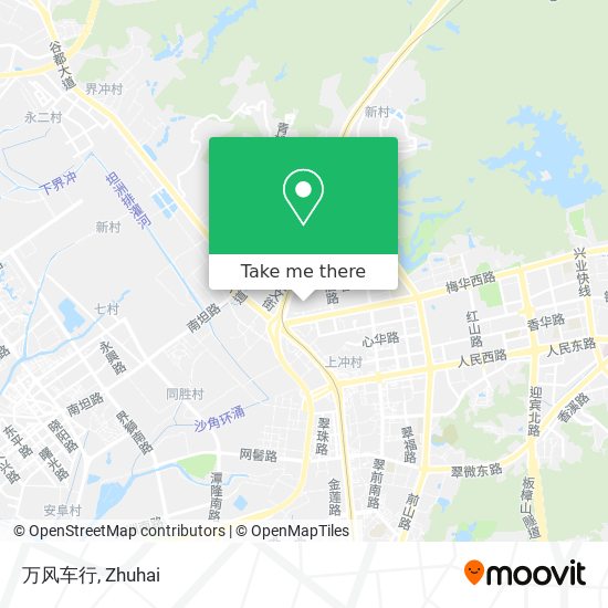 万风车行 map