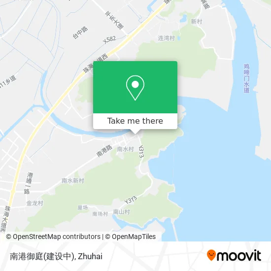 南港御庭(建设中) map