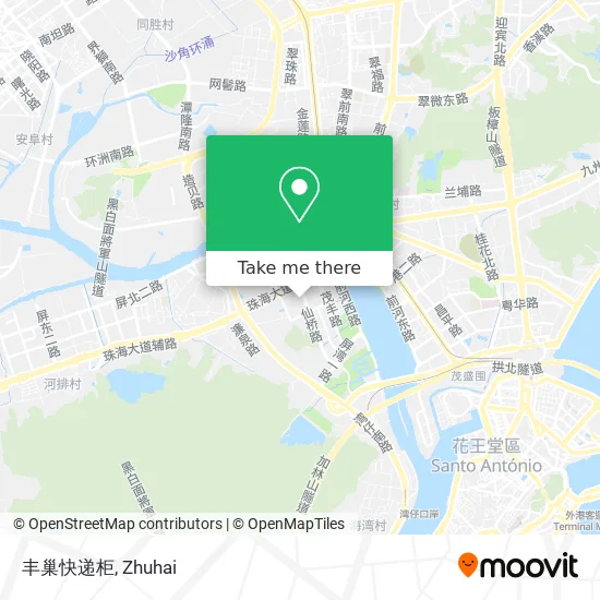 丰巢快递柜 map