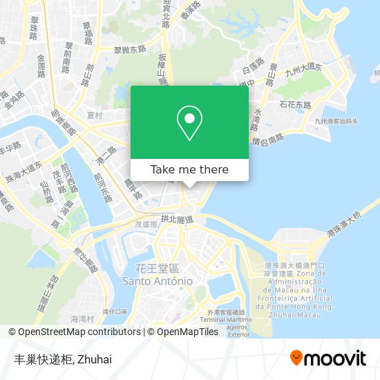 丰巢快递柜 map