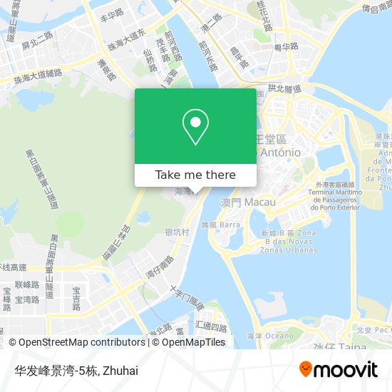 华发峰景湾-5栋 map