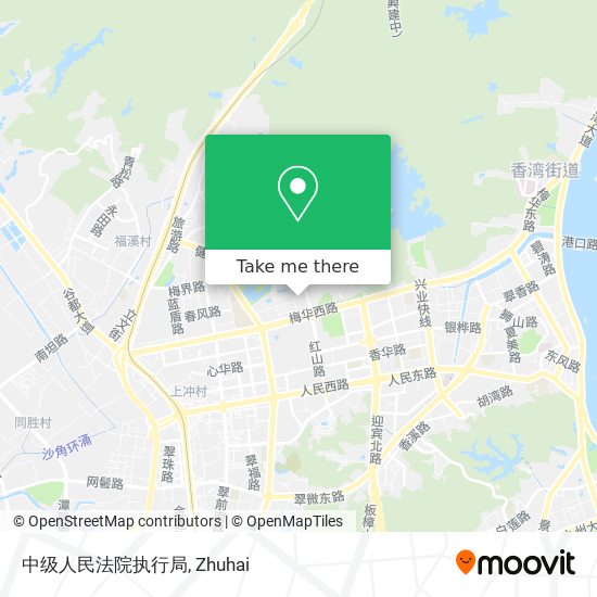 中级人民法院执行局 map
