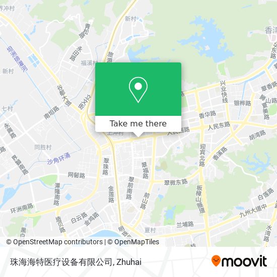 珠海海特医疗设备有限公司 map