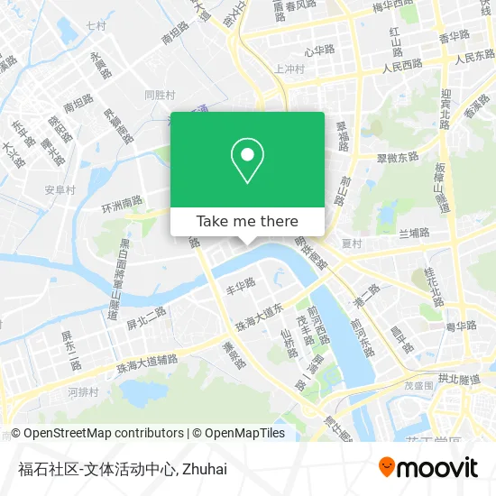 福石社区-文体活动中心 map