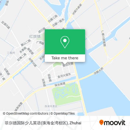 菲尔德国际少儿英语(珠海金湾校区) map