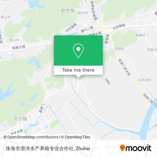 珠海市浙洋水产养殖专业合作社 map