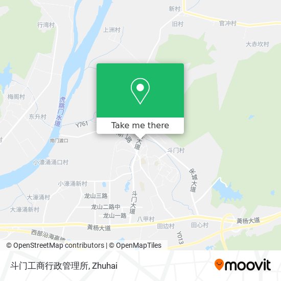 斗门工商行政管理所 map