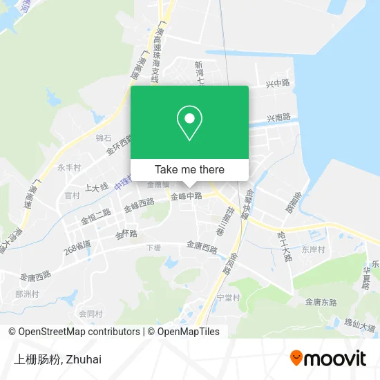 上栅肠粉 map