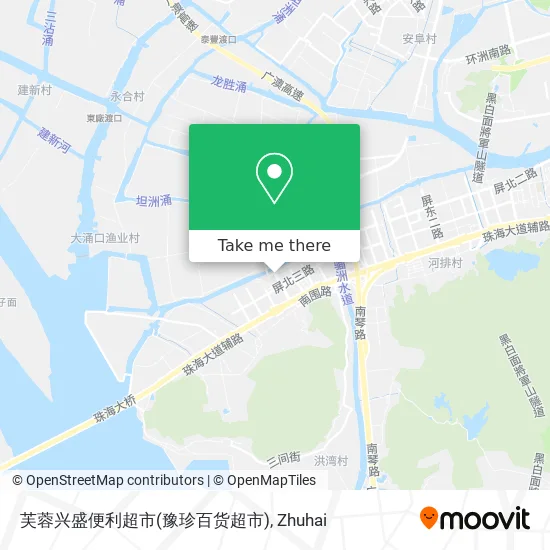 芙蓉兴盛便利超市(豫珍百货超市) map