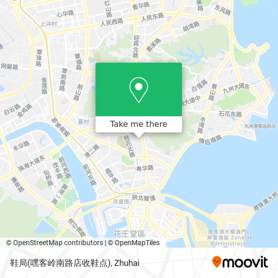 鞋局(嘿客岭南路店收鞋点) map