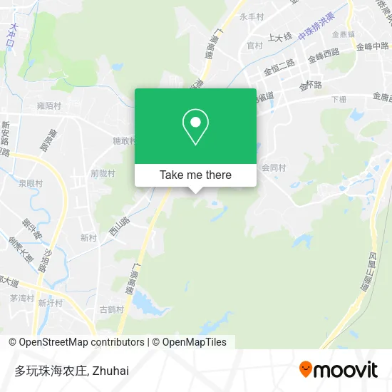 多玩珠海农庄 map