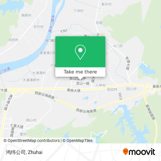 鸿纬公司 map