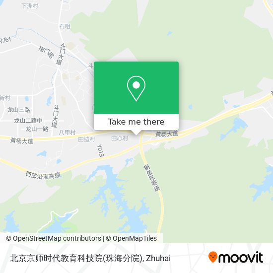 北京京师时代教育科技院(珠海分院) map