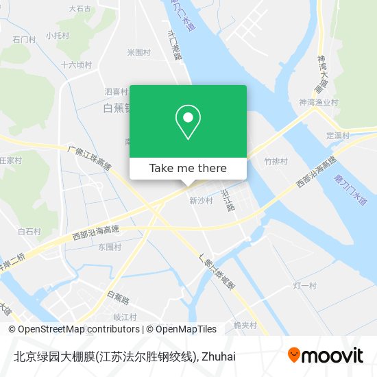 北京绿园大棚膜(江苏法尔胜钢绞线) map