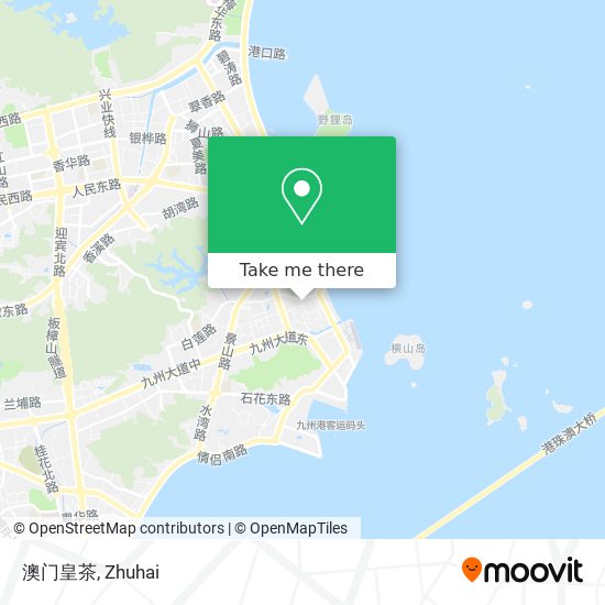 澳门皇茶 map